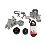 Basco Drive Belt with Pulleys, Water Pump & Tensioner - DBS1012EPTWP