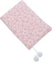 Veemoon Fabric Book Jacket and Book Protector for Notebooks Journals and Textbooks Washable and Reusable Cover for Book Lovers