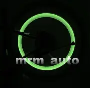 2X LED Dice Green Led Light Tire Wheels Valve Stem Caps Car Truck Motorcycle