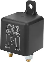 WM686 100A Heavy Duty Car Starter Relay ON/Off RL/180 DC 12V for Small Crane Wheat Combine Harvester