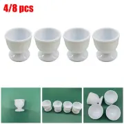 Brand New Morning Egg Cup Egg Rack Set Tableware Plastic Tool 4 / 8 Pcs