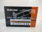 TASCAM TC-8 Chromatic Tuner/Metronome Compatible with 8 Temperaments Electronic
