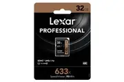 Lexar 32GB SD Card SDHC UHS-I Professional 633x Full HD Camera DSLR TF Memory Card 95MB/s