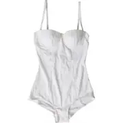 Dolce & Gabbana White Swimsuit One Piece Women Beachwear Women's Bikini