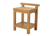 Hamburg Shower Seat 18" Stool Bench-Made From Grade-A Teak Wood