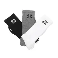在飛比找PChome24h購物優惠-Nike 耐吉 長襪 Jordan Essentials 黑