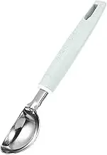 BRIGHTFUFU Ice Cream Scoop Zinc Alloy Fruit Digging Dessert Spoon Ice Ball Maker Trigger Action