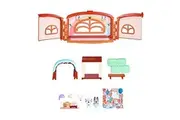 Bluey School Friends - Calypso's School Playset, 2.5-3" Chloe posable Figures Playset