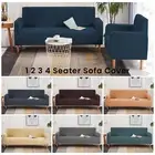 Elastic STRETCH SOFA COVERS Slipcover Protector Furniture Settee 1/2/3/4 Seater
