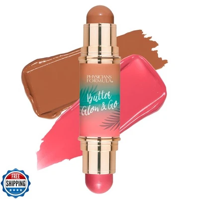 Physicians Formula Butter Glow and Go Multiuse Stick, Ultra-Creamy Radiant Fi