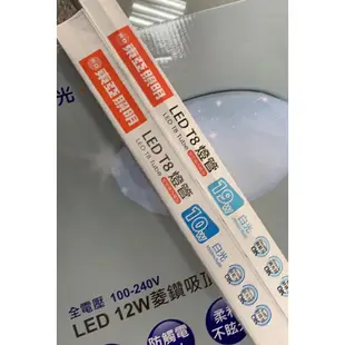 好商量~ 東亞 LED T8 燈管 2尺 10W / 4尺 19W 玻璃燈管 一箱20支 保固一年 另有 舞光 燈管