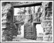 the Lugo adobe later the Supulveda home at the intersection of Sot - Old Photo