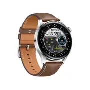 D3 Pro Smart Watch Bluetooth 5.2 And BLE Call Sleep Monitoring IP67 Waterproof Sport Fashion Smartwatch 1.32inch Full Round - Brown