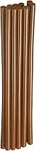 uxcell 10pcs Hot Glue Sticks 0.28" Dia x 7.87" Long EVA Mini Hot Melt Adhesive Glue Stick for Hot Melt Gun Wood Plastic Glass Flowers Fabrics Foam, Brown