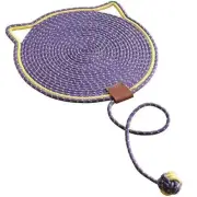 2PCS Cotton Rope Cat Scratcher Board Cat Scratching Post Mat Bed Mat Claw7984