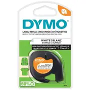DYMO LetraTag Iron-on Tape 12mm Black on White