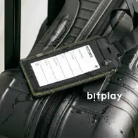 在飛比找ETMall東森購物網優惠-【bitplay】2-Way 行李證件套 - 探索黑 /機能