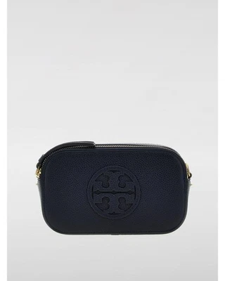 Tory Burch Perry TripleCompartment Camera Bag Women Blue Mini Bags