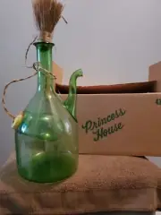 Princess House Crystal wine decanter vintage