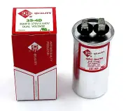 QE Quality 35 MFD Motor Run Capacitor 370 / 440 VAC