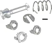 ZNB 51218244050 Front Door Lock Barrel Repair Kit Compatible with BMW 3 Series E46 323i 325i 330i 330Ci 328Ci 1998-2005