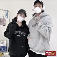 在飛比找momo購物網優惠-【AMERO】男裝 女裝 長袖刷毛帽Ｔ(男裝 女裝 美式復古