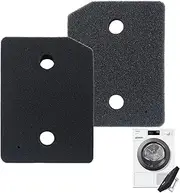 Filter for Miele 9164761 Dryer Heat Pump Dryer, Lint Filter Foam Sponge for Miele Dryer Filter, Replacement Part for Miele T1 Dryer Filter, Sponge Filter Mat, 205 x 155 x 30 mm, Pack of 2