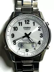 CASIO LINEAGE LCW-M100TSE-7AJF White Dial Solar Atomic Radio Titanium Men JAPAN
