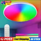 24W Smart Ceiling Light Compatible with Alexa for Party (White with Remote)