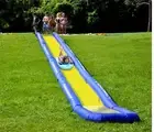 Rave Sports 02471 Inflatable Turbo Chute Water Slide Backyard Package