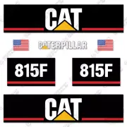 Fits Caterpillar 815F Decal Kit Compactor - 7 YEAR OUTDOOR 3M VINYL!