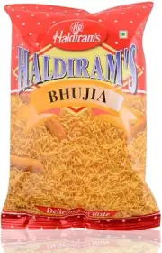 Haldiram Namkeen - Bhujia Masala 200g Pouch-Tea Time Snacks Pack Of 2
