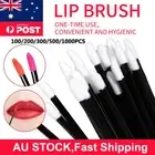 Disposable Lip Brush Lip Wands Gloss Lipstick Applicator Brushes 100/500/1000pcs