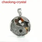 41.75 Ct Pallasite Meteorite Pendant Brenham Meteorite Necklace --208