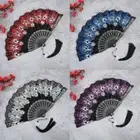 Chinese Style Hand Held Fan Bamboo Dance Fan New Antique Folding Fan