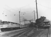 Broadway Ltd Amtrak 273 train Leaman Place Pennsylvania Train Old Photo