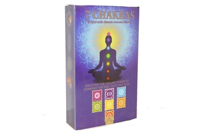 7 Chakras Ayurvedic Masala Incense Stick 15gms X 7 Packs / Healing Power