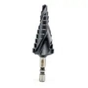 6-25mm HSS Nitrogen Coated Step Drill Bit High Speed Steel