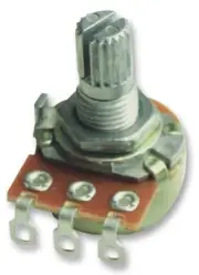 Panel Pot 500K Log Resistors Variable Rotary - P160KNP-0QC20A500K