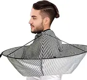 Cutting Hair Cape, Salon-Grade Hairdressing Umbrella, Reusable Adjustable Apron, 27.56 Inches Lightweight Full-Coverage Cloak, Professional Barber Tool for Women, Men, and Kids