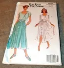 VOGUE PATTERN 8027 ~ MISSES / MISSES PETITE SKIRT TOP ~ SIZE 14 - 16 - 18 *UNCUT