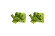 2x Nite Ize Pack-A-Poo Biodegradable Refill Bags Poop Litter Waste Bag Green 9cm