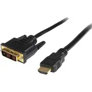 StarTech.com 0.5m HDMI to DVI-D Cable - HDMI to DVI Adapter / Converter Cable - 1x DVI-D Male 1x HDMI Male