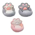 Single Seater Sofa Cat Claw Shaped Floor Cushion Comfortable Reading Chair for