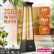 Maxkon 2000W Infrared Electric Heater Home Outdoor Tower Carbon Instant Heating