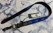 Vineyard Vines UF University of Florida Gators Blue Canvas Leather Belt Men's 30