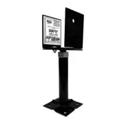 Black 33/66 Adjustable Deck Support Steel Frame Reversible Function Pack of 6