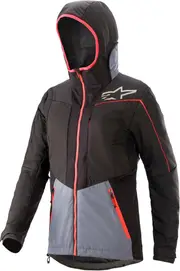 Alpinestars Stella Denali 2 Ladies Bicycle Jacket, black-grey, Size XS for Women Black Grey