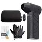 Turbo Fan 110000RPM Electric Air Duster with Flashlight (1 set with Gloves)
