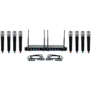 VOCOPRO DIGITAL-ACAPELLA-8 Eight Channel UHF Wireless Handheld Microphone System